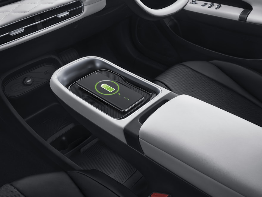 Praktisk trådløs lading av mobil