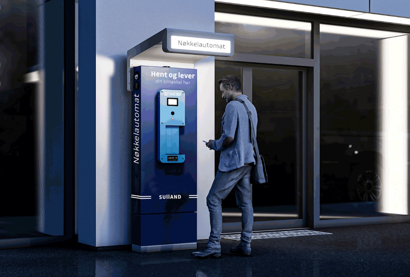 Sharebox nøkkelautomat